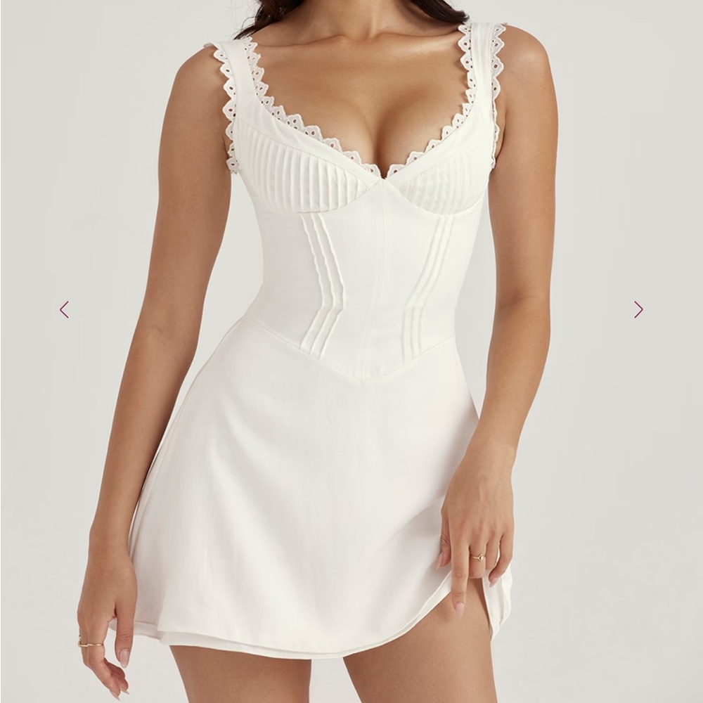House of CB White Tilly Dress - Picture 4 of 9